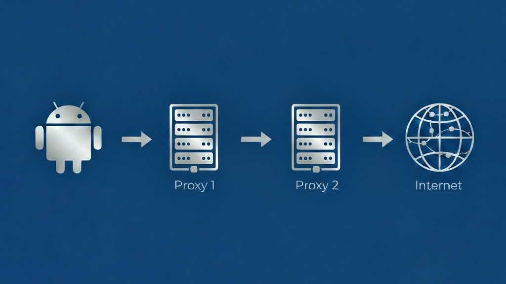How to chain proxies (multihop) in v2rayNG on Android